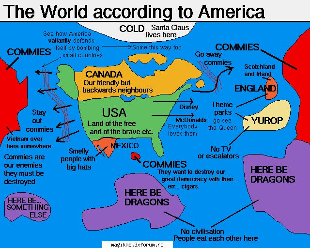 Cele mai tari poze - cum vad americanii lumea:x:x - FUN