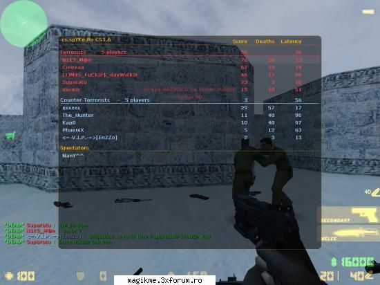 Counter-Strike - un godlike pe snow...care s-a lasat cu banari - Jokuri