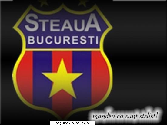 Fotbal - mandru ca sunt stelist - Sport